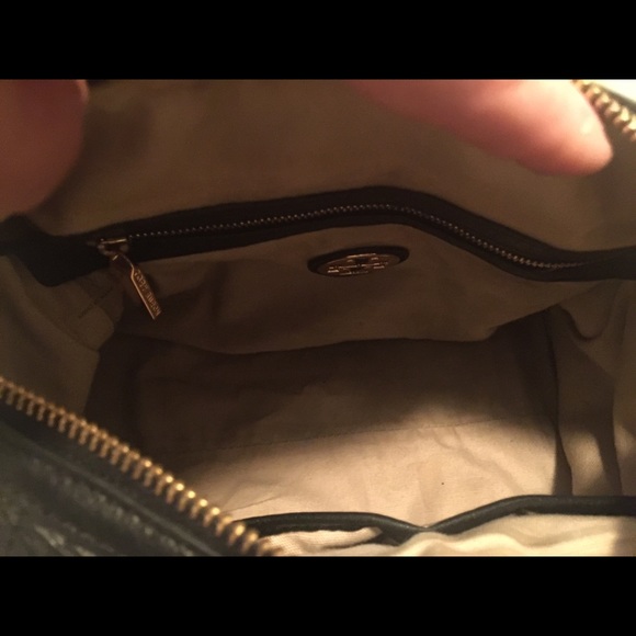 Tory Burch Black Leather Amanda Square Satchel Bag - Picture 8 of 8